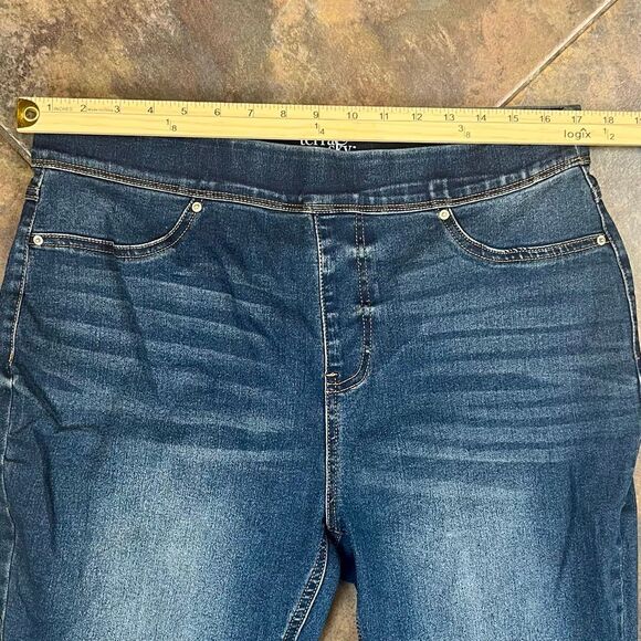 Terra & Sky Blue Jean Jegging 0X 14W - Picture 4 of 7